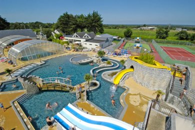 Le parc aquatique du Domaine de Léveno