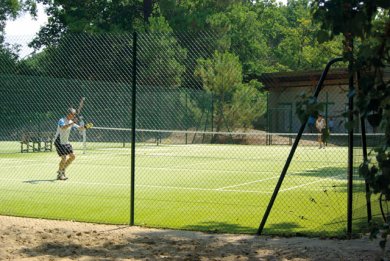Tennis court of Camping Village Le Palace